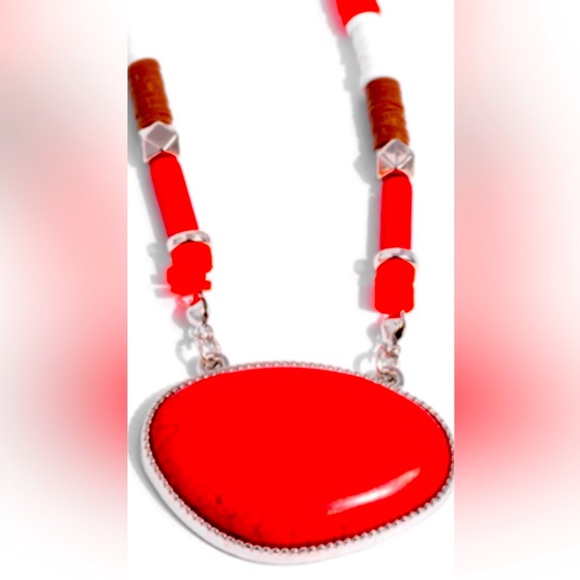 Paparazzi Jewelry - 🔥🔴🔥 “SEIZE THE SAHARA” RED NECKLACE SW STYLE! ~ PAPARAZZI❗️🔥🔴🔥